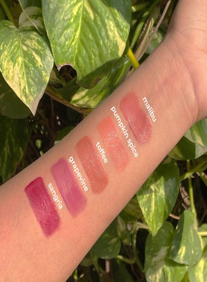 RUBY'S ORGANICS Lip Gloss for Women, Lip Balm for Girls, Hydrating, Non Sticky & Non Drying Formula, Long Lasting, Natural Organic Lip Makeup, Paraben Free -Sangria, 6.5ml - Image 5