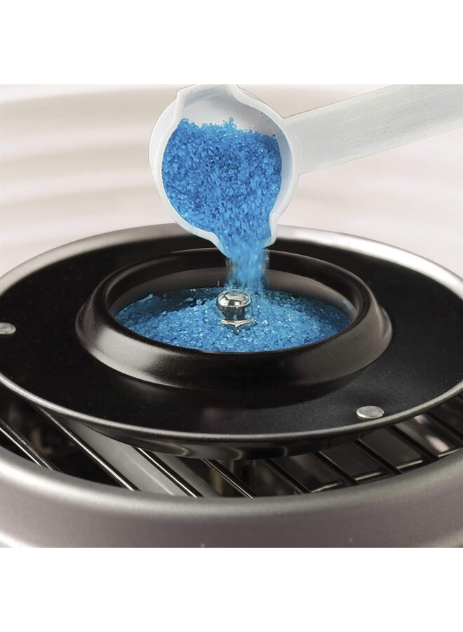 Retro Countertop Cotton Candy Maker, Cotton candy machine for kids home use,Vintage Candy Machine for Hard Candy & Flossing Sugar(Blue) - Image 3