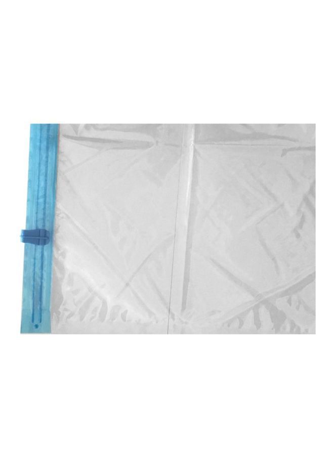 NIBEMINENT Vacuum Compressed Storage Bag Clear/Blue 40x60x0.1centimeter - Image 1