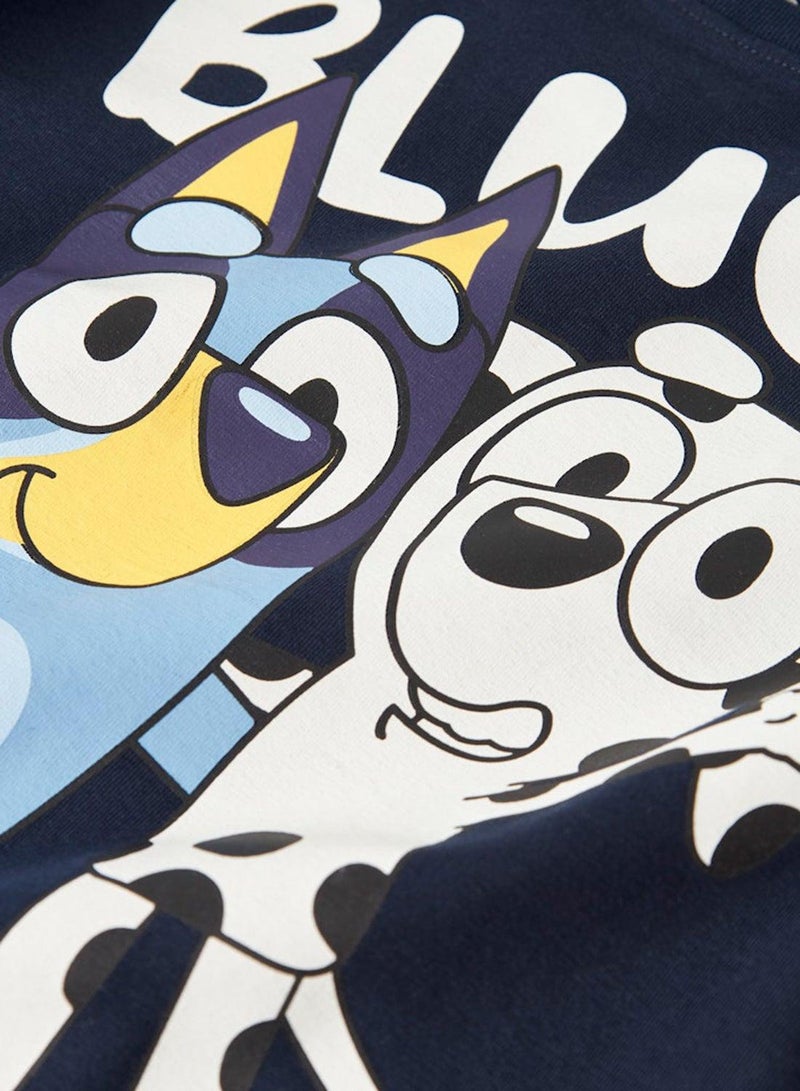 NAME IT Kids Bluey Graphic Crew Neck T-Shirt - Image 4