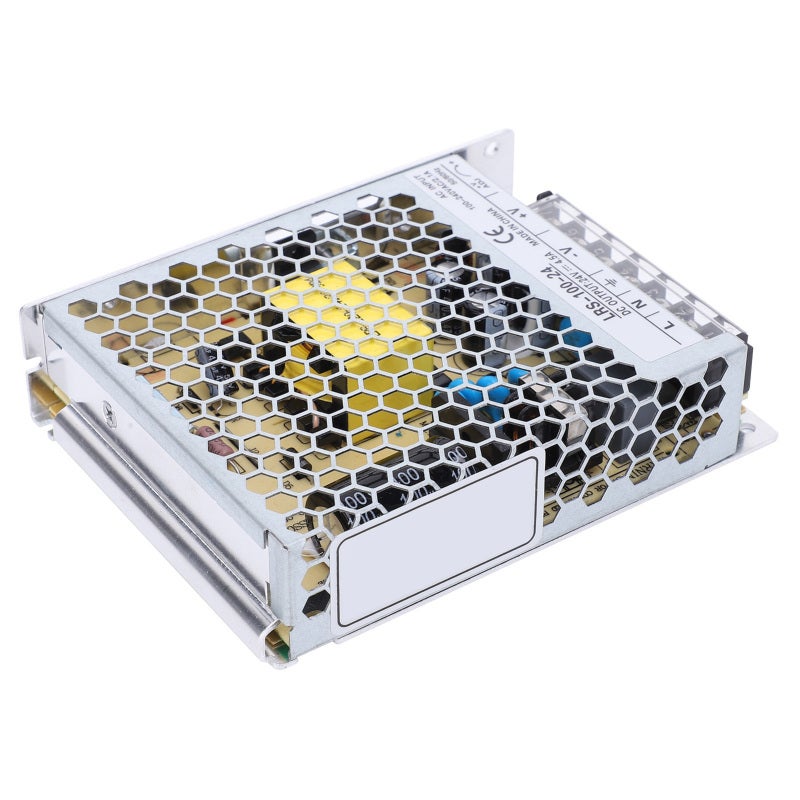 Power Supply: Compact Design With Selectable AC Input Range - Robust Construction Withstands 300VAC Surge Current For 5 Seconds, 5G Vibration Tested With LED Indicator For Industrial And Commercial Us - Image 1