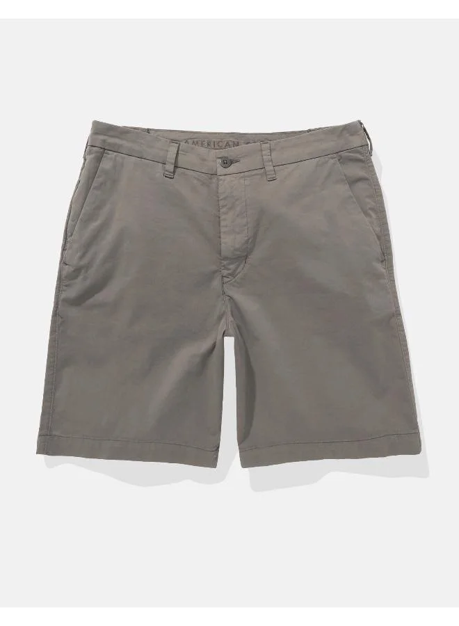American Eagle AE Flex 9" Khaki Short
