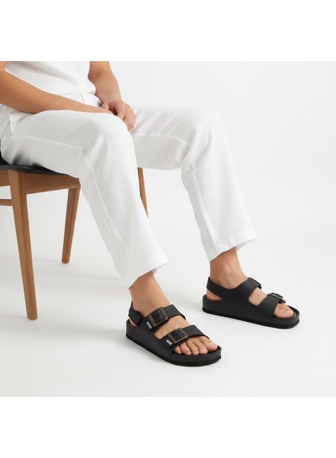 Men's comfortable orthopedic Casual Sandals with double buckle and back strap for summer shoes for everyday walking - Image 1