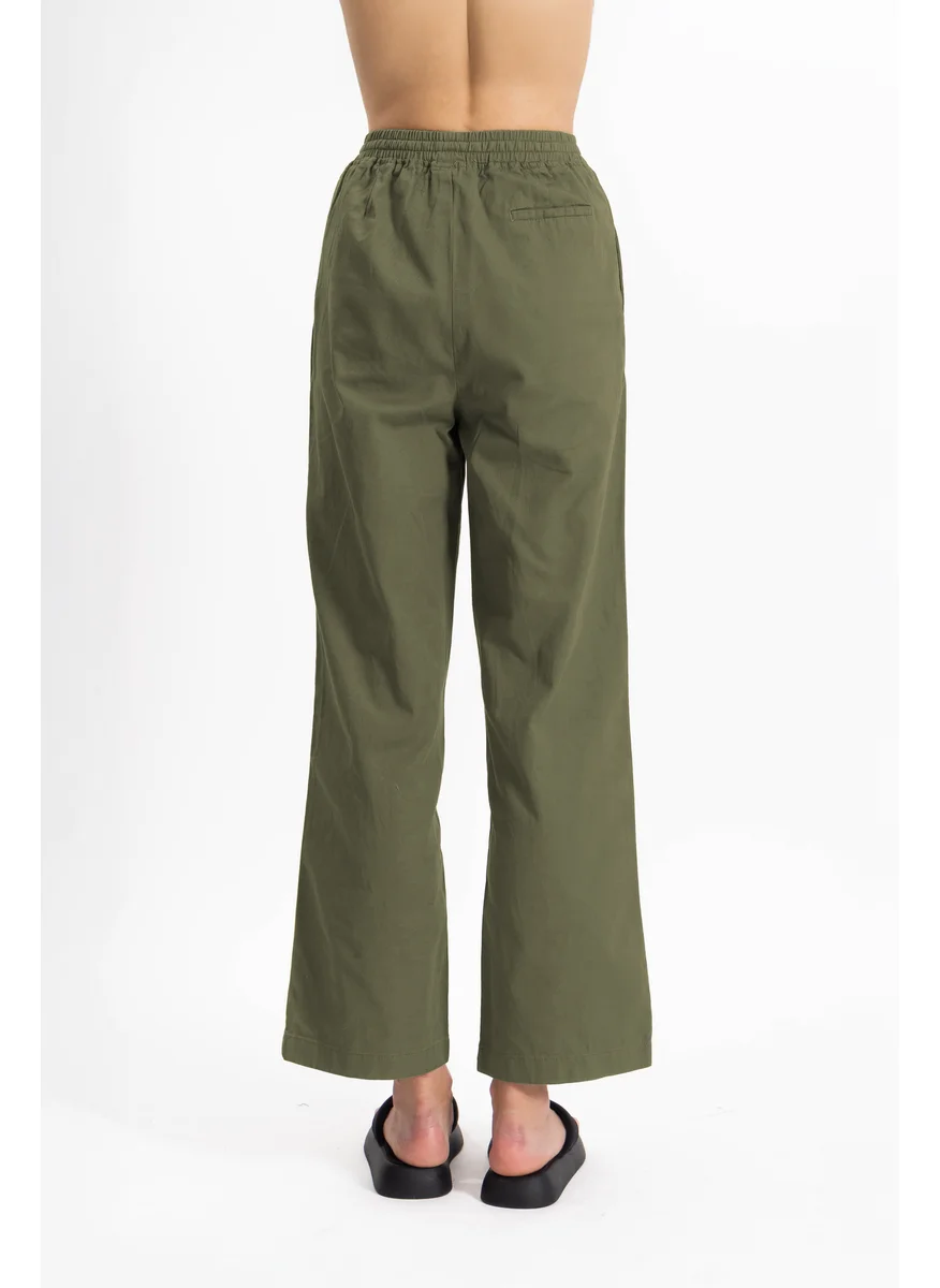 شايبس COMFORT STRAIGHT COTTON TROUSERS
