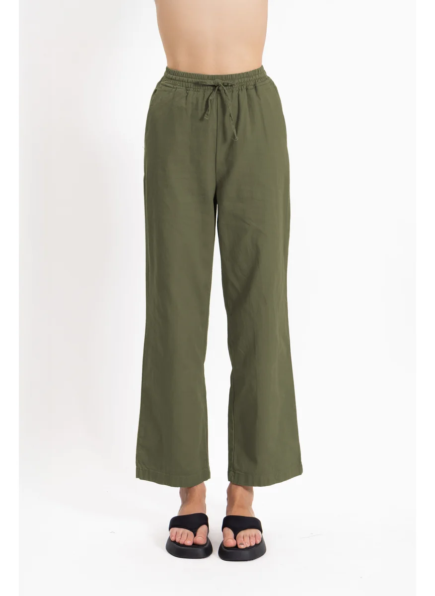 شايبس COMFORT STRAIGHT COTTON TROUSERS