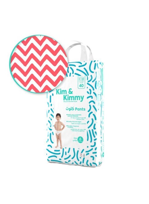 Diapers Size 6 wight 15 to 20kg qty 40