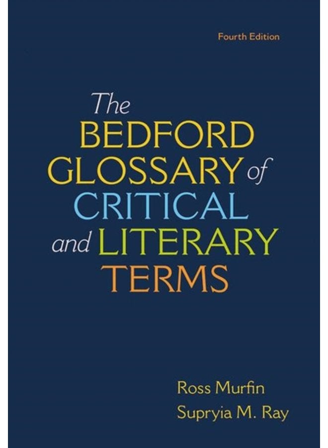 Bedford Glossary of Critical Literary Terms - Paperback