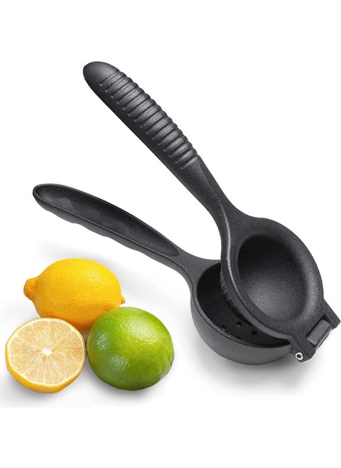 Cast Iron Lemon Squeezer Lemon Press Large Size 24 cm, Black Metal Lemon Squeezer, Cast Iron Citrus Juicer