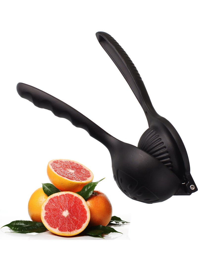 Cast Iron Lemon Squeezer Lemon Press Large Size 24 cm, Black Metal Lemon Squeezer, Cast Iron Citrus Juicer