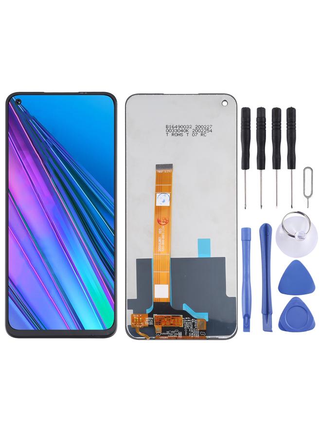 erorex Replacement LCD Screen and Digitizer Full Assembly for OPPO Realme Narzo 30 5G / Realme Narzo 30 Pro 5G RMX3242 RMX2117 - Image 1