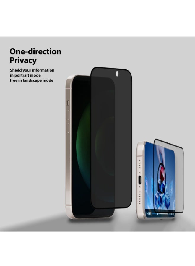 Whitestone DOME GLASS AR Privacy Screen Protector for iPhone 16 Pro - Image 5