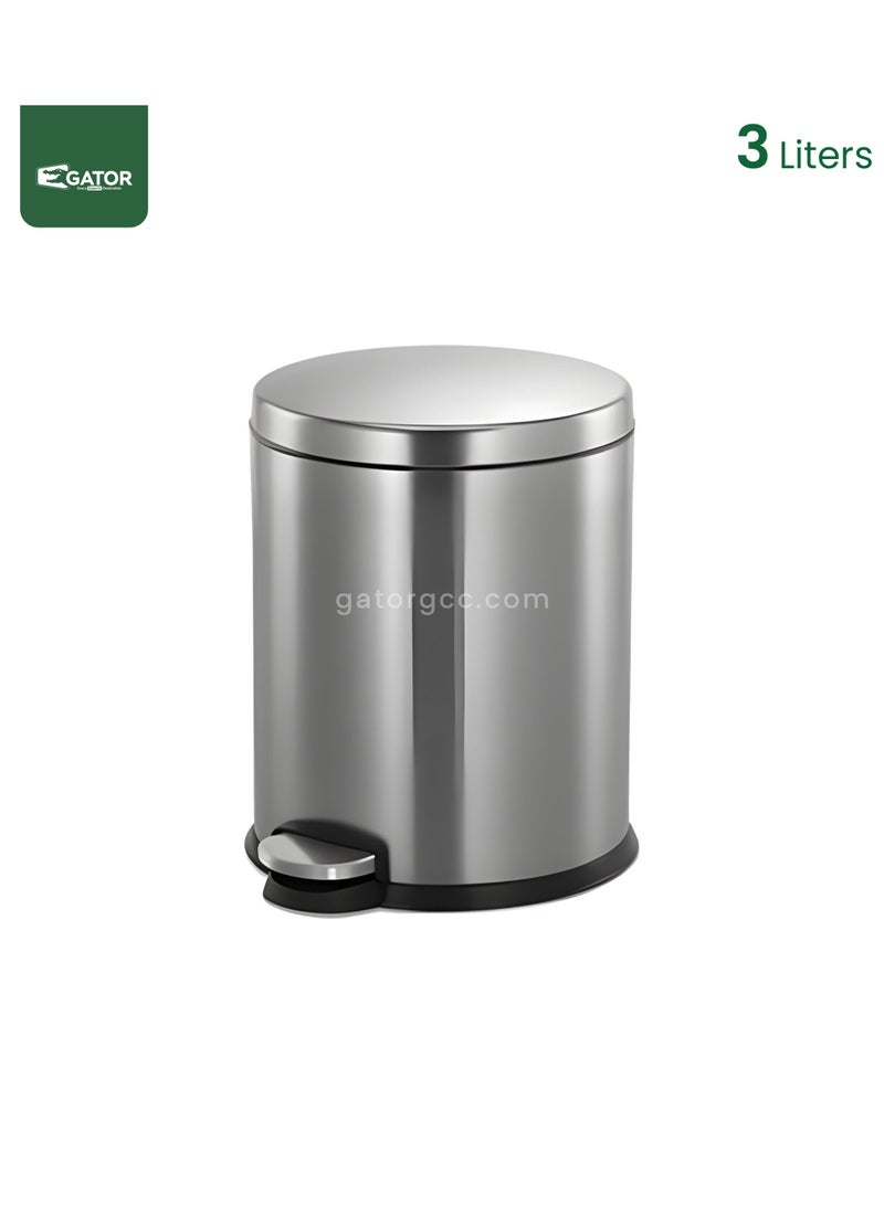 EKO EKO Stainless Steel Heavy Duty Brushed Fingerprint Proof  3L  Silver - Image 1