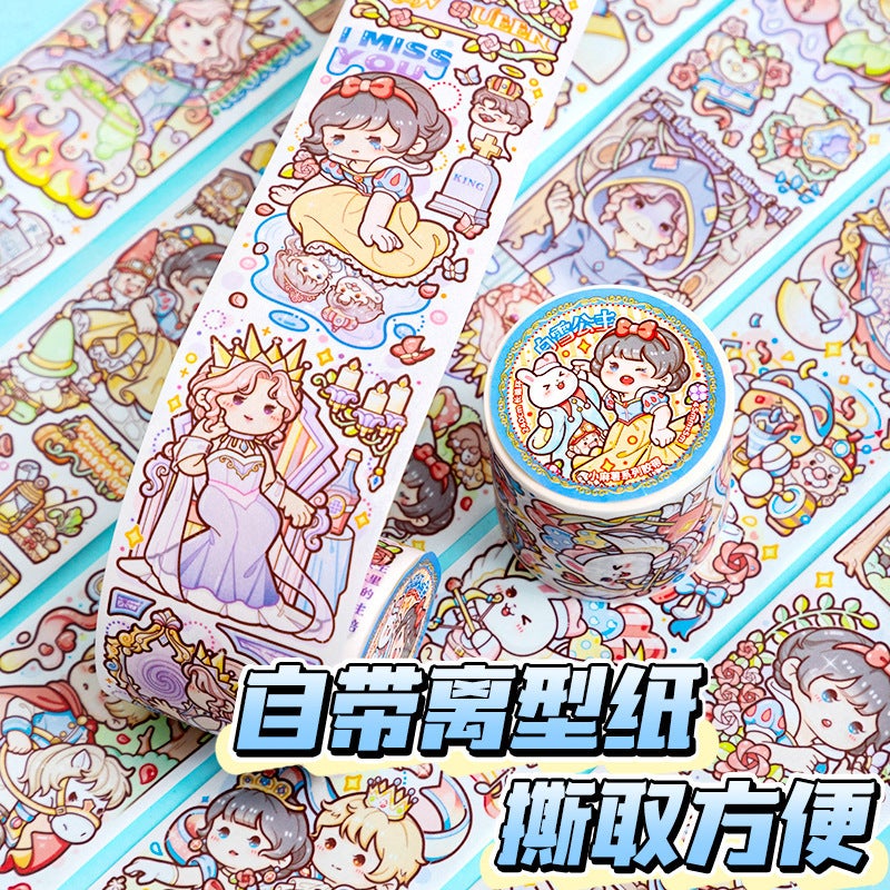 Small Potato Tape Truth Or Dare Adventure New Hand Account Tape Full Set Of Whole Roll Of Special Oil And Paper Hand Account Tape - Image 5