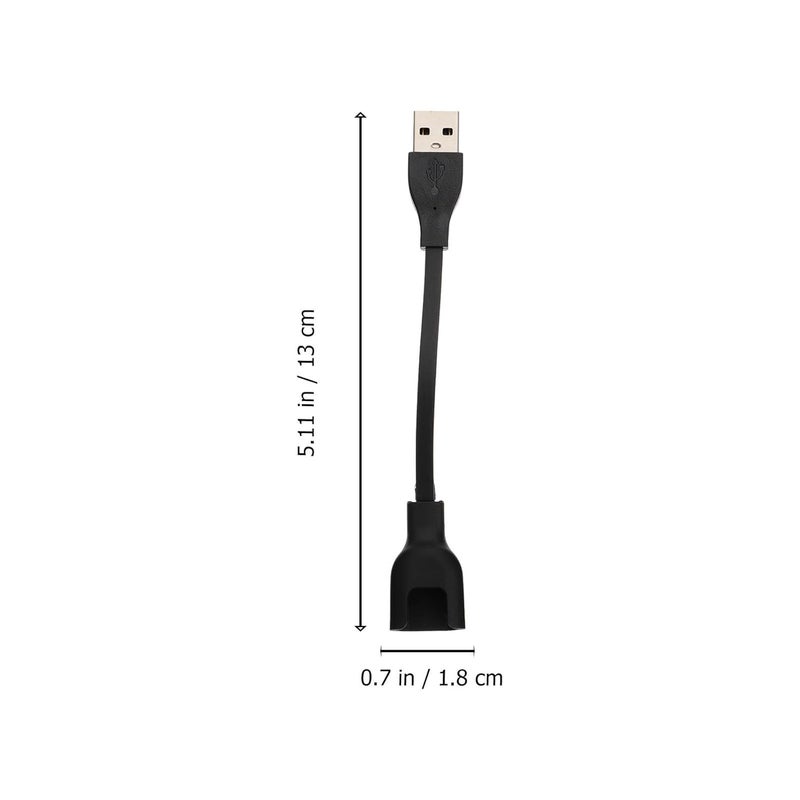 2pcs Band Smartwatch Charger USB Charging Dock Cable Compatible with Band and 5 Basketball Edition Wearable Accessories for Replacement Charging - Image 2