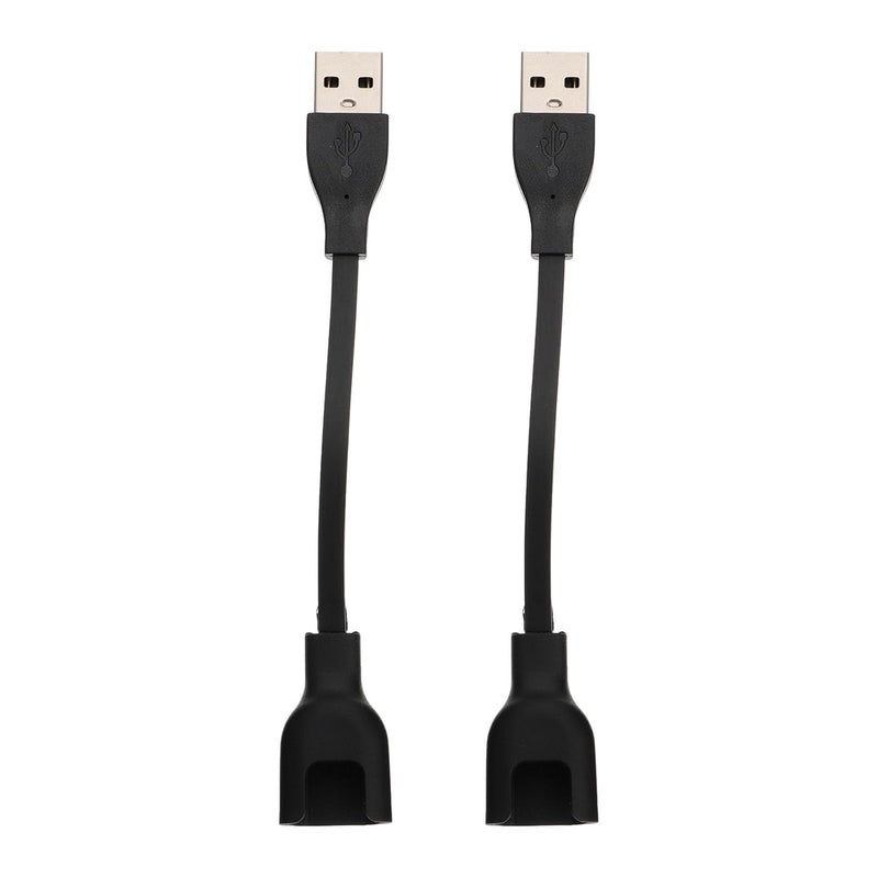2pcs Band Smartwatch Charger USB Charging Dock Cable Compatible with Band and 5 Basketball Edition Wearable Accessories for Replacement Charging - Image 1