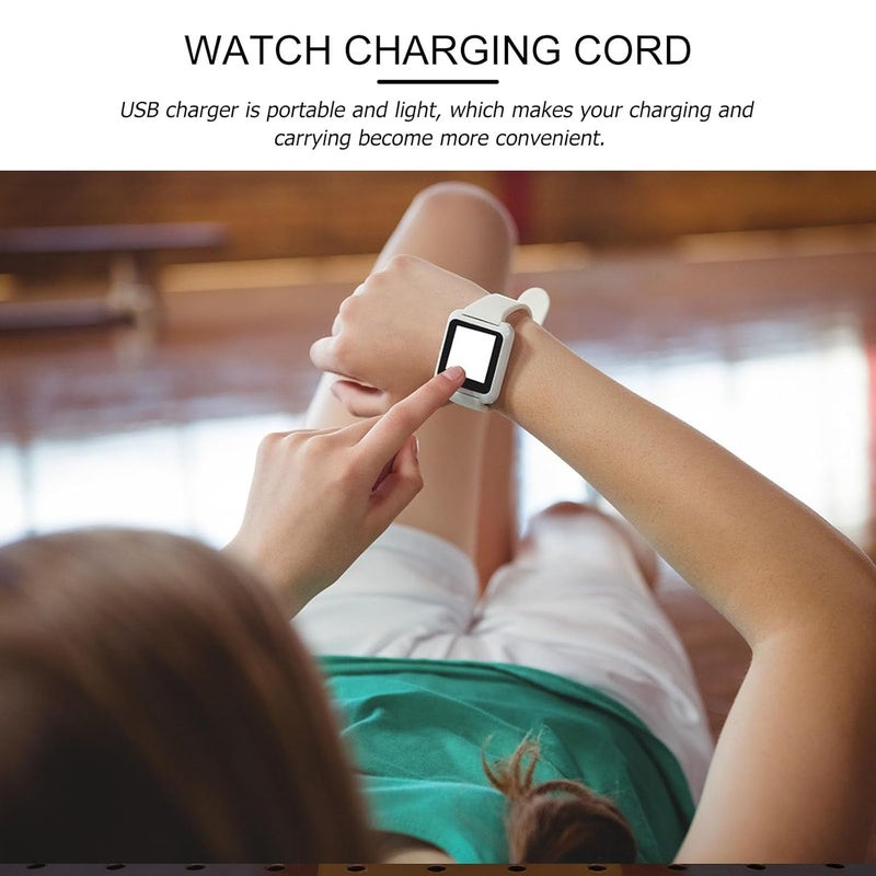 2pcs Band Smartwatch Charger USB Charging Dock Cable Compatible with Band and 5 Basketball Edition Wearable Accessories for Replacement Charging - Image 3