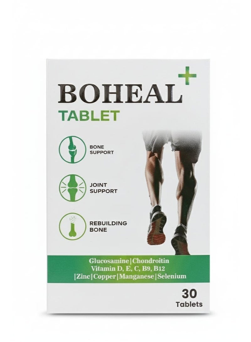 BOHEAL Tablets for Bone and Joint Support, 30 Count
