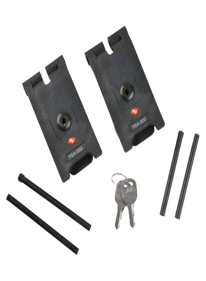SKB TSA 3 Locking Latch Kit for iSeries Cases, Travel Approved Lock Set with Keys and Replacement Pins, Easy Install Upgrade for Luggage Security - Image 1