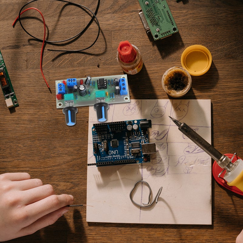 Digital Amplifier Board with Multi-functional Mixer for Audio Equipment - Image 3