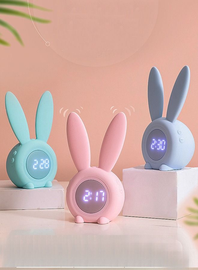 NIBEMINENT Rabbit Smart Alarm Clock Special Alarm Clock For Students, Children And Office Workers  - Image 4