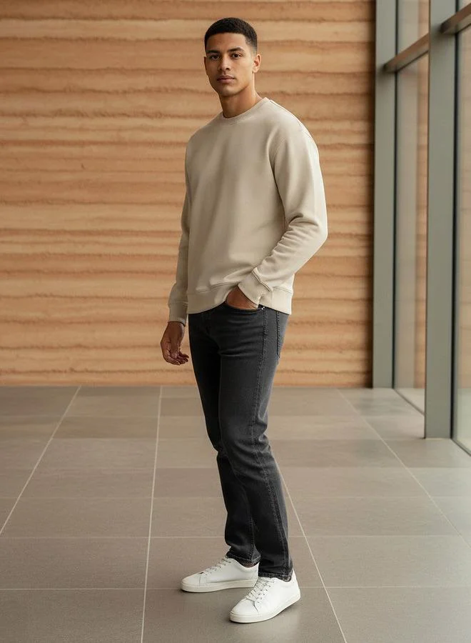 سبلاش فيڤ Men Regular Fit Soft Touch Sweatshirt