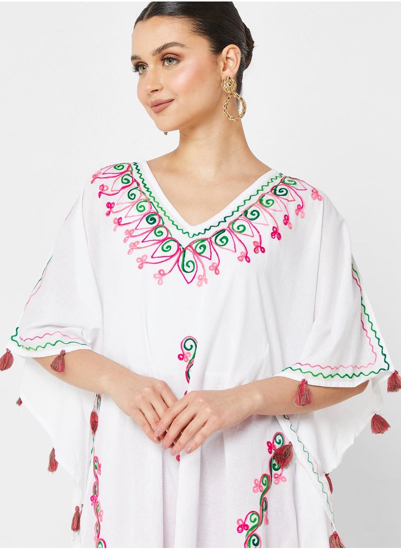 ARABIAN CLOSET - Embroidered Kaftan - Image 1