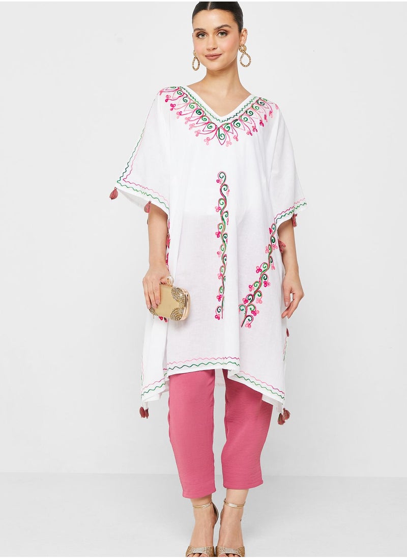 ARABIAN CLOSET - Embroidered Kaftan - Image 1