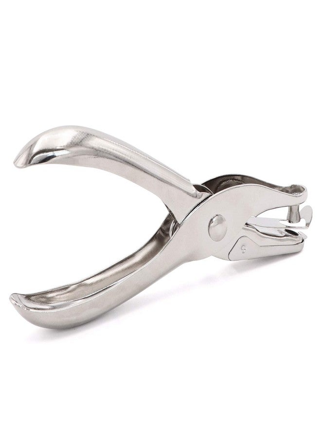 Jeemitery 1/8 Inch Small Mini Tiny Shaped Circle Metal Single Handheld Hole Paper Punch Punchers with 8 Sheet Punch Capacity for Tags Clothing Ticket - Image 2