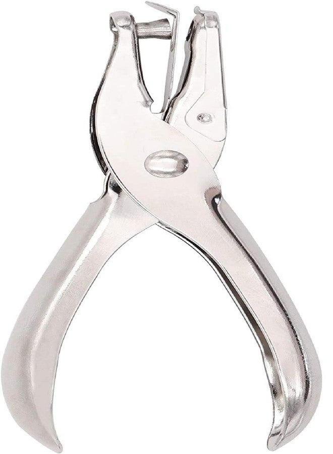 Jeemitery 1/8 Inch Small Mini Tiny Shaped Circle Metal Single Handheld Hole Paper Punch Punchers with 8 Sheet Punch Capacity for Tags Clothing Ticket - Image 1