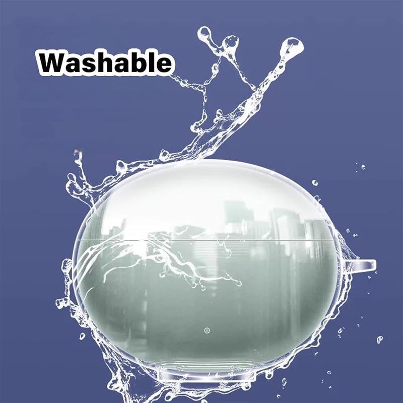 Soft Washable Shockproof Case Cover for Buds 4 Enhances Grip Anti Slip Black - Image 5