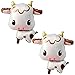 Yeodong Cow Balloons Cute Cow Foil BalloonGreat for Baby Shower Birthday and Farm Animal Theme Party Decorations 2pcs - Image 2