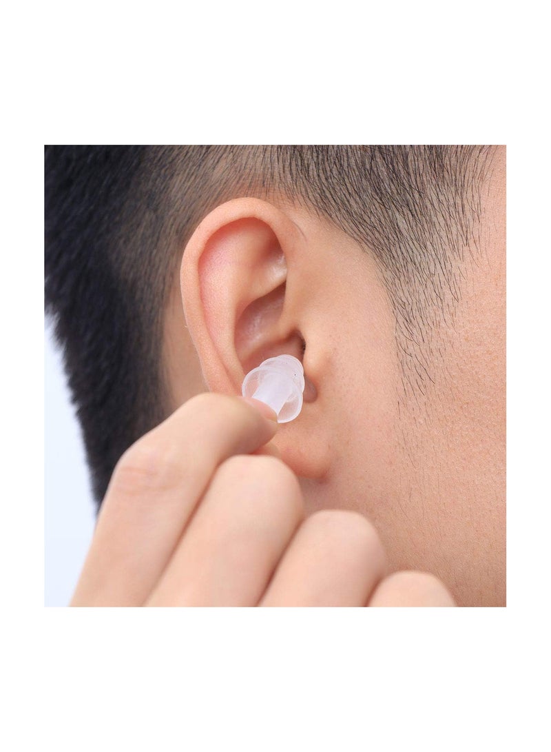 GGOOT 40PCS Silicone Earplugs Soft Reusable Swimming Sleep Earplugs - Image 5