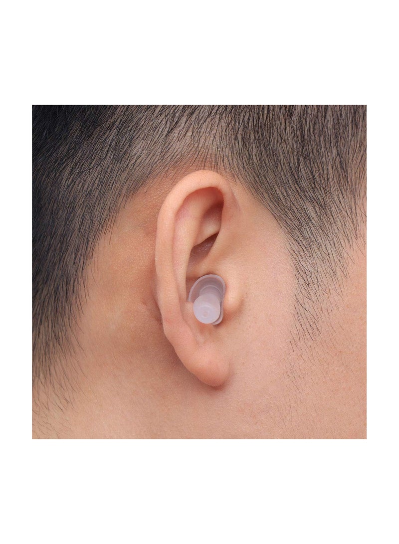GGOOT 40PCS Silicone Earplugs Soft Reusable Swimming Sleep Earplugs - Image 4