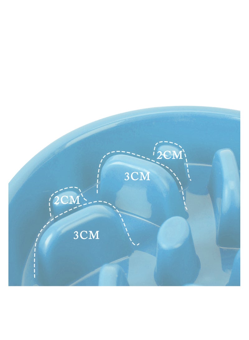 Pet Slow Food bowl Dog food set 20cm dog bowl Slow food bowl anti-choking pet supplies - Image 3