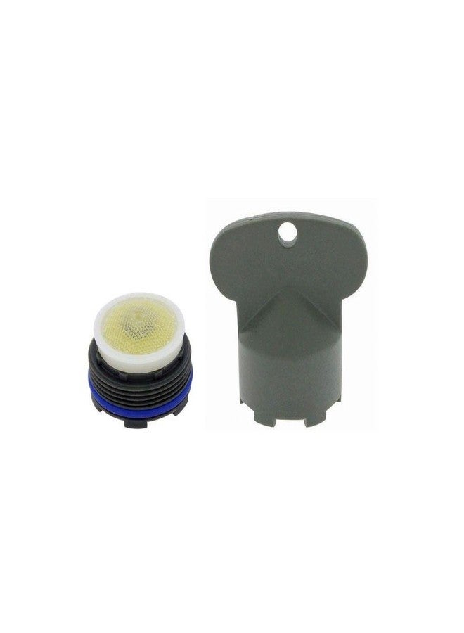 Neoperl Faucet PCA Cache Standard Aerator High Flow Honeycomb Filter Screen 2.2 GPM, M24x1 With Tool Key, Delta Moen Kohler ST Regular size