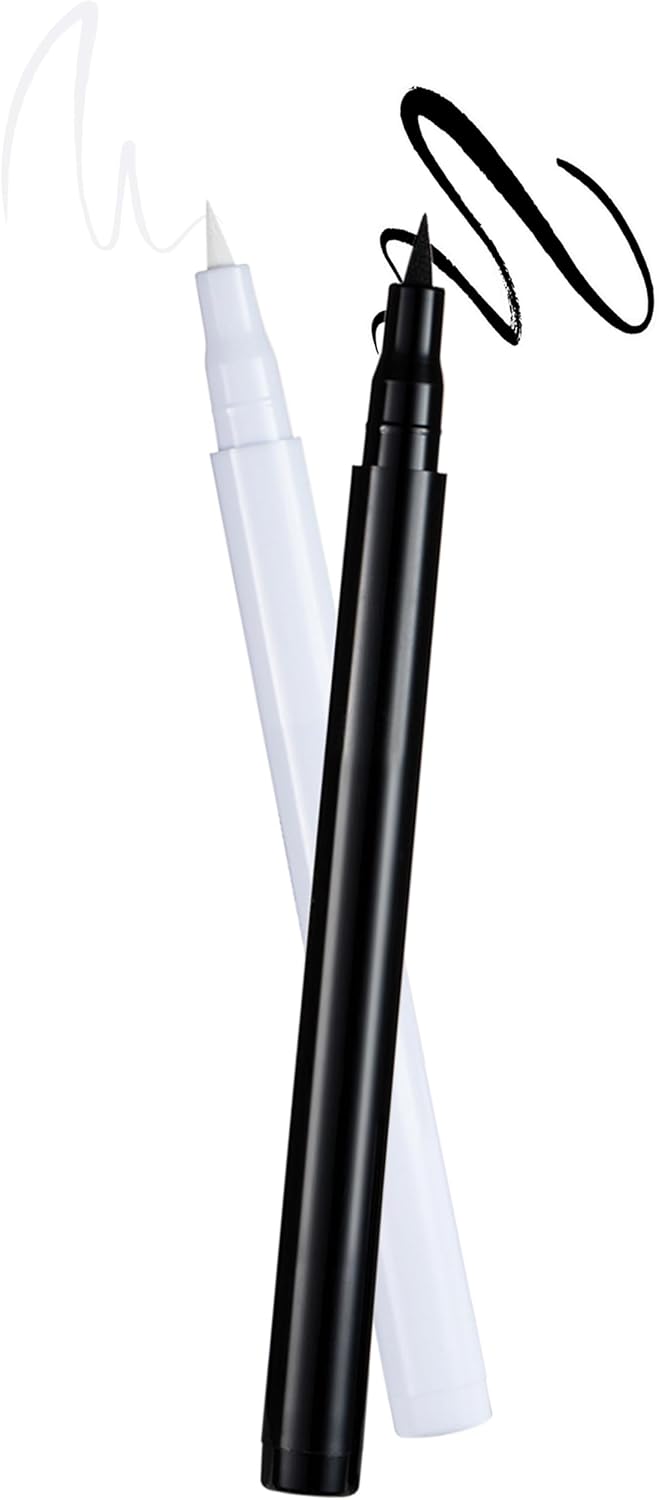 Erinde Liquid Eyeliner Pencil Waterproof Matte Eye Liner Long Lasting Smudge proof Black Eye Liner Pencil Makeup Quick Drying Eyeliner Pen High Precision Pigmented Eyelines 912