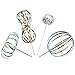 SENSORY4U Rainbow Twirler Stick 4 Pack Magic Party Bubble Wand Spin Twirl Swirl and Dazzle Fun Addicting Party Favor - Image 3