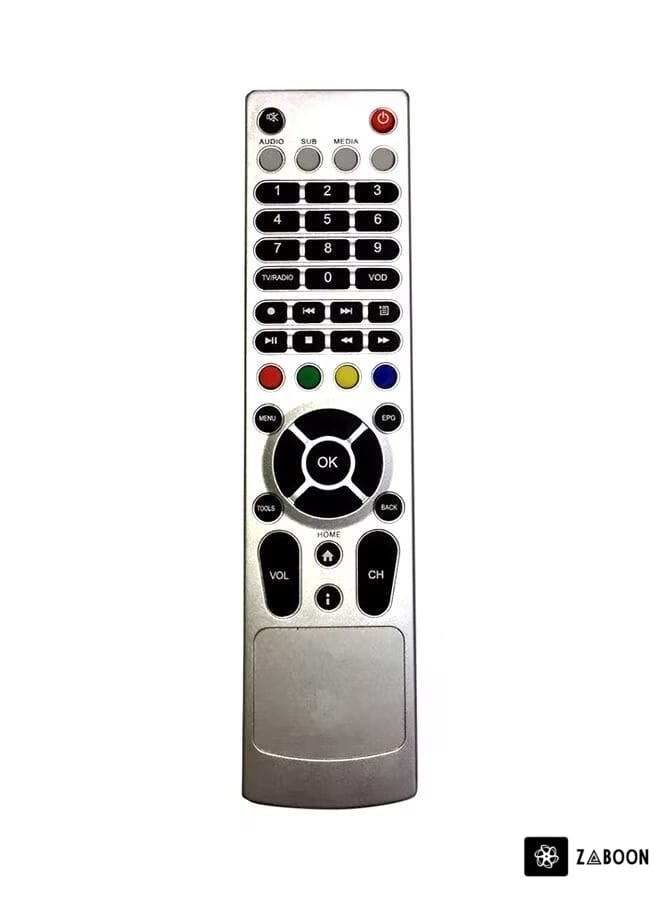 Zaboon Universal Remote Control For Receiver Silver
