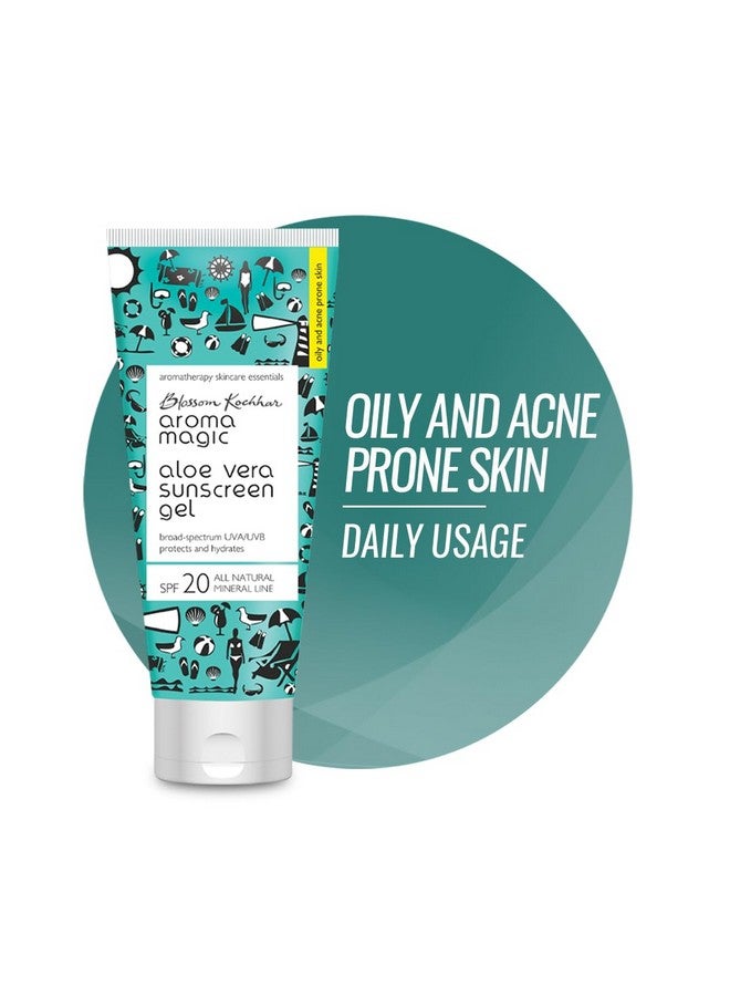 Aroma Magic Oily & Acne Prone skin Combo| Grapefruit Face Wash + Aloe Vera Sunscreen Gel (SPF 20) |100 ml Each | Pack Of 2 - Image 2