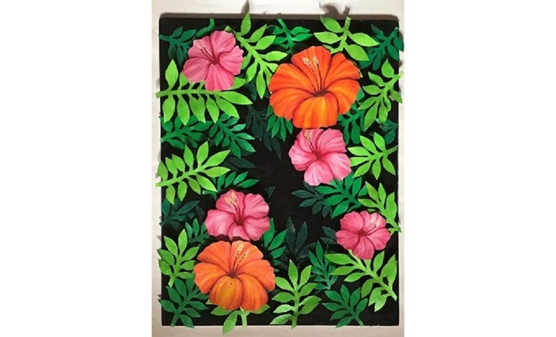 Pidilite مجموعة ألوان أكريليك فيفيكريل 100 مل من PIDILITE - 5 درجات أساسية للرسم على المعدن والزجاج والقماش والخشب والجدران والكانفاس: أحمر مرجاني؛ أخضر داكن؛ أزرق بروسي؛ أصفر ذهبي وأبيض - Image 3