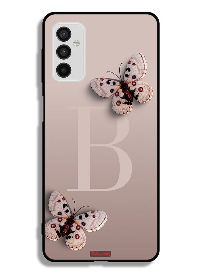 Tolwak Samsung Galaxy M52 5G Protective Case Cover B Butterflies - Image 1