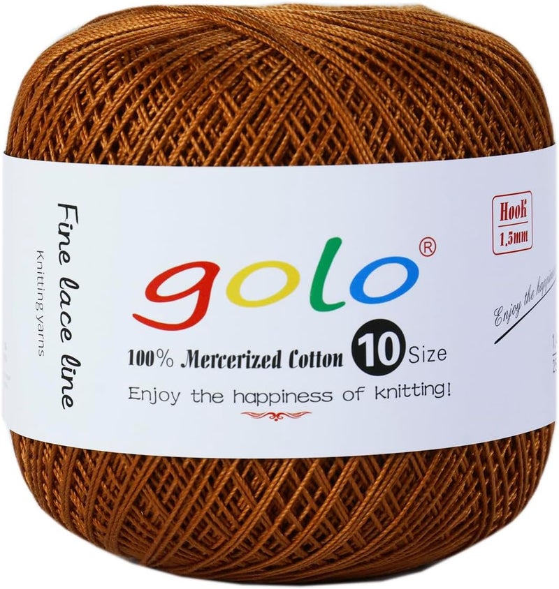 Golo Crochet Thread Size10 Yarn for Hand Knitting Crochet Yarn 232 - Image 1