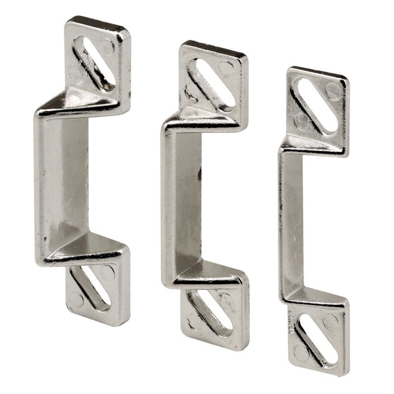 مجموعة لوحات ضرب من الزنك مصنوعة من سبائك الزنك PrimeLine K 5148 11116 للاستخدام مع أبواب العواصف وأبواب الشاشات 1 مجموعة