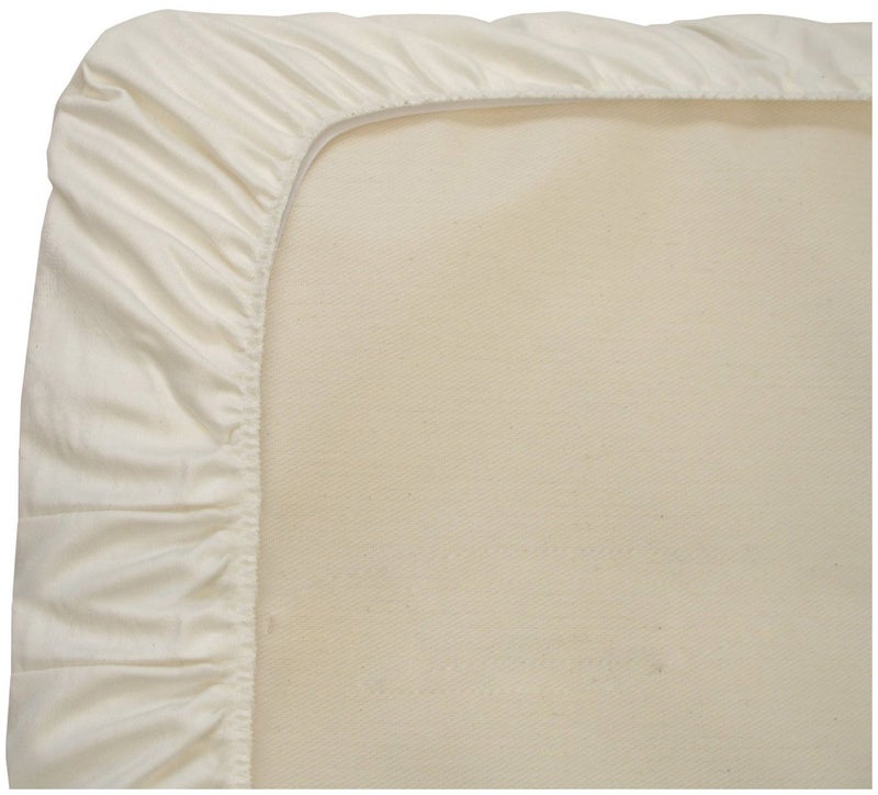 Naturepedic Organic Waterproof Crib Mattress Pad, Skin Friendly, Breathable & Absorbent Crib Mattress Protector - Removable Protector Pad for Baby and Toddler Beds - Fitted for Standard Baby Crib Size - Image 2