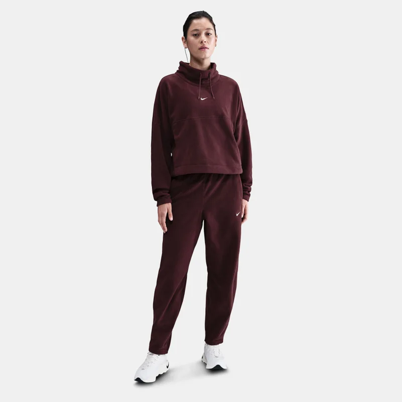 Nike Pink Women's One Therma-FIT 7/8 Fleece Pants for Women | Best Price UAE
