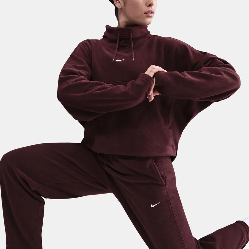 Nike Pink Women's One Therma-FIT 7/8 Fleece Pants for Women | Best Price UAE
