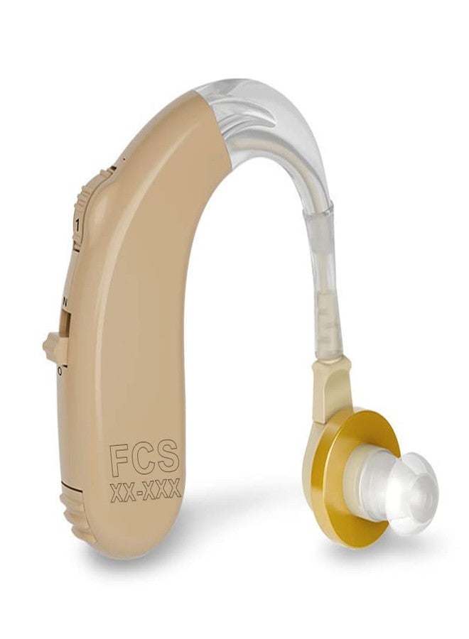 FCS Behind The Ear Personal Sound Amplifier, Sound Enhancer for Adults and Seniors (B-13) Hearing Aid Moderate hearing loss (6 Month Seller Warranty) - Image 1