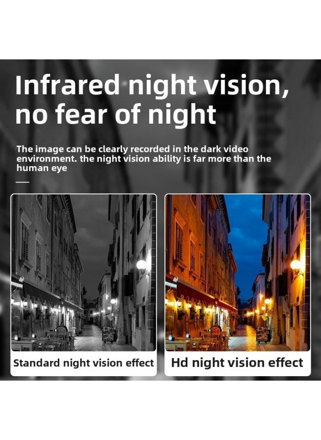 Generic Photographer Professional Recording Camera HD Night Vision Video Recording Pen Recording Pen Chest Convenient Large Capacity Sports Camera-Body Color:Vd2  Hd Night Vision + Magnetic Back Clip - Package One  - Image 2