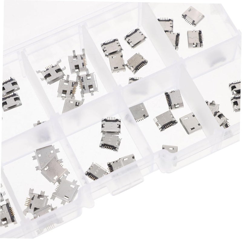 Fast & slow shipment compatible Homoyoyo 50pcs USB Female Socket Port All Solder Connector for USB Repair and Replacement for Phone Connectivity and Soldering Needs Connectable modular Precision processed material Easy daily handling design Multi-use detailed build Stain resistant Wide use compliant quality Personal & public compatible Shock rubber edge Freeze crack proof Flexible anti-break Coast & inland available Cost saving design picks Room to room portable Fixed & portable compatible Daily repeated use trusted quality Various fittings Comfort grip Any KSA address orderable Global simple assemble options Easy handling optimized design Safe approved storage space Fade proof Cost effective upgraded craftsmanship Temp & permanent project compatible - Image 2