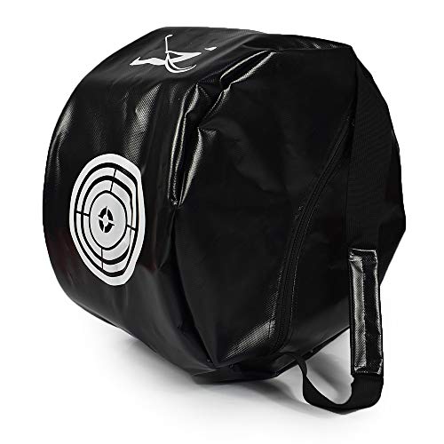 ASENVER Golf Swing Impact Trainer Bag Golf Power Smash Bag (Black- Target Pattern) - Image 4